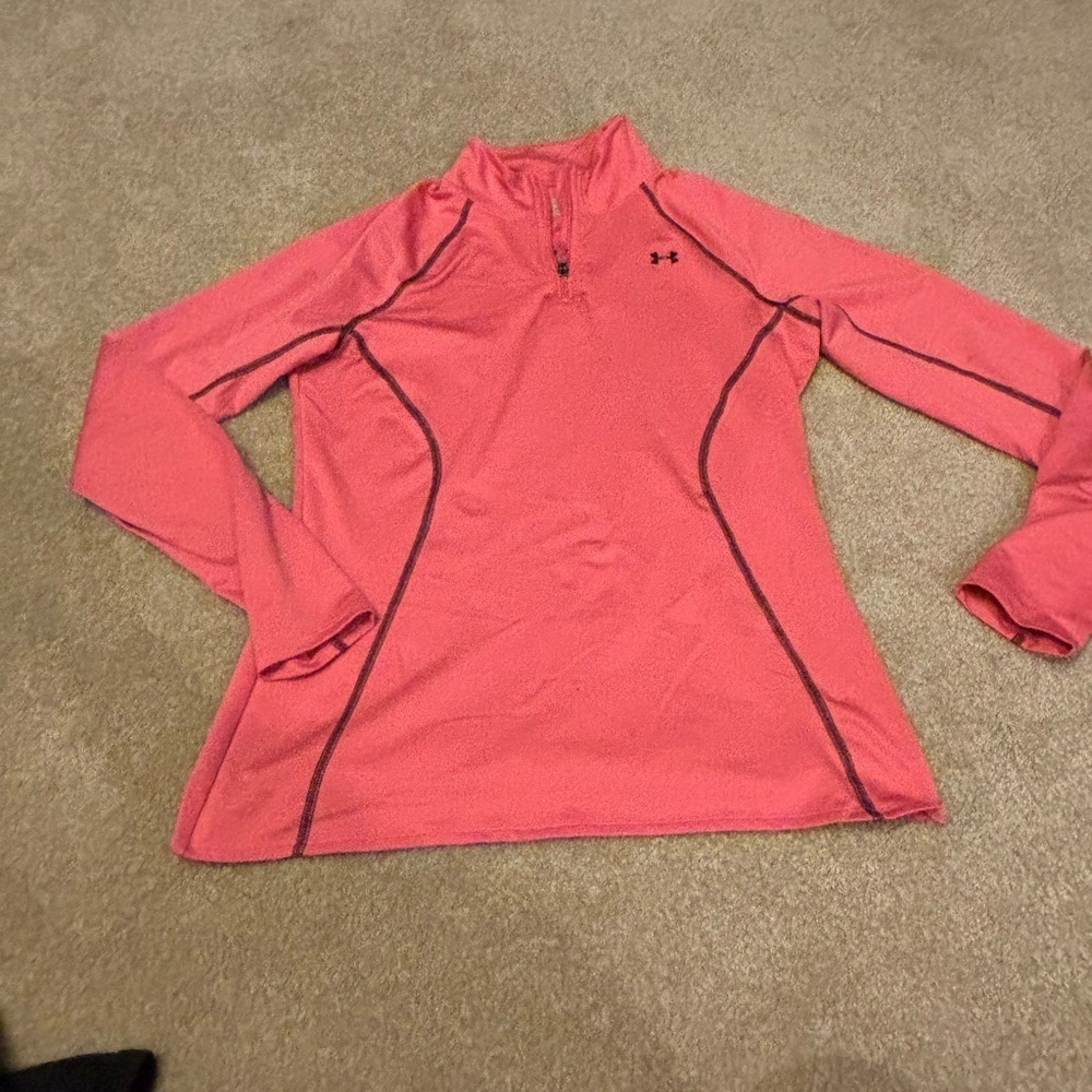 Under Armour Pink Long Sleeve Top